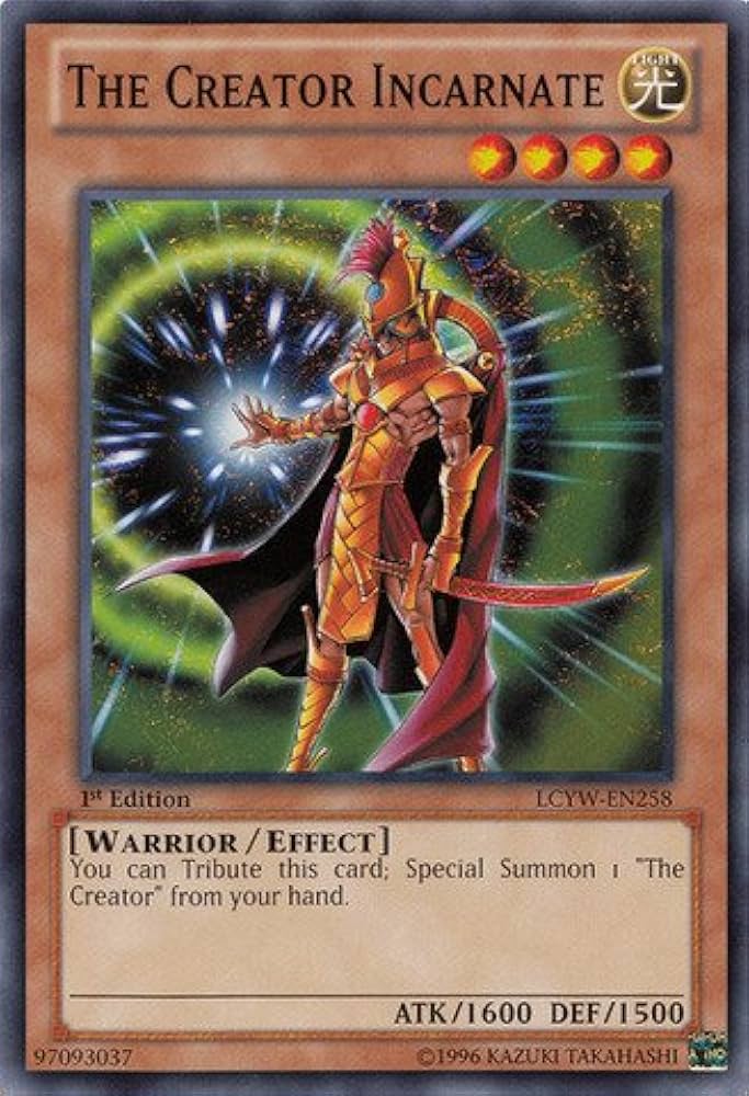 Amazon.com: YU-GI-OH! - The Creator Incarnate (LCYW-EN258